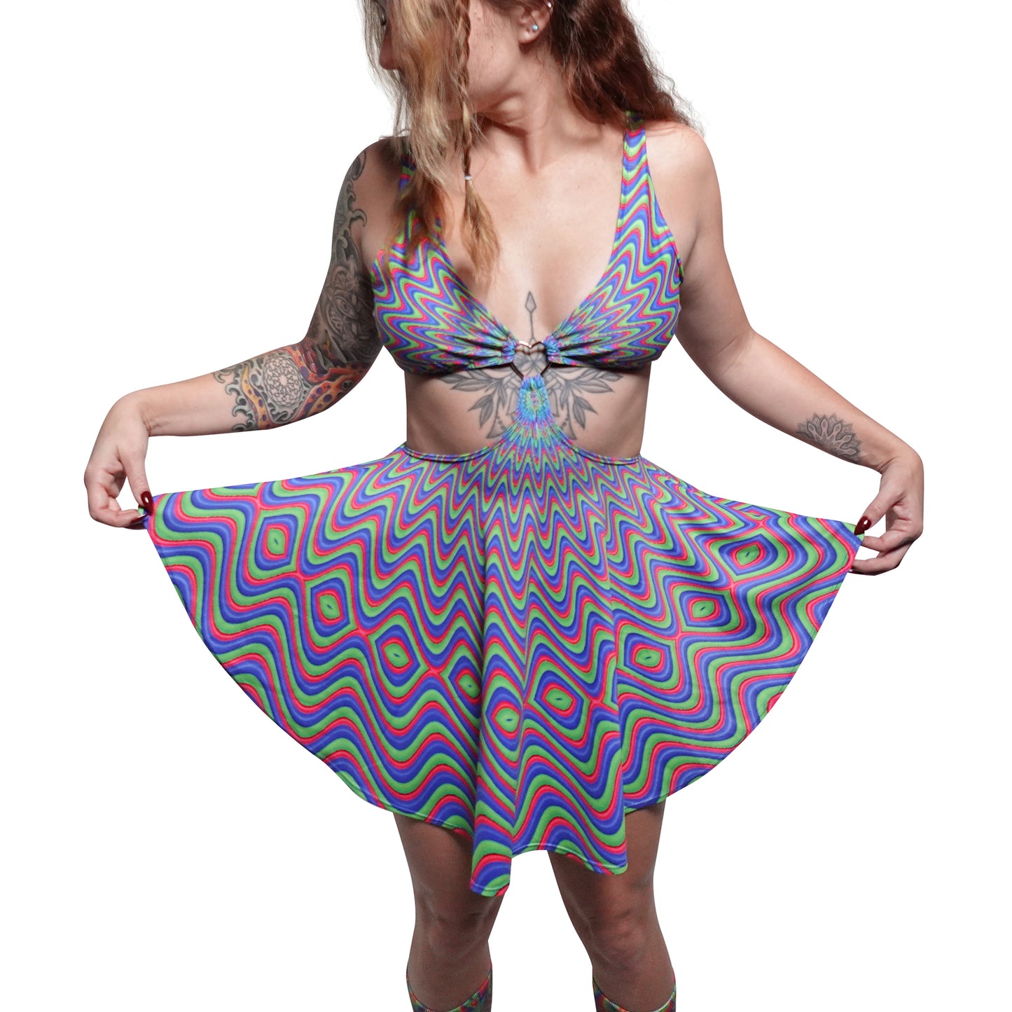 Ethylene Heart Ring Dress
