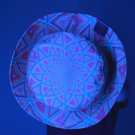 Color Spiral Reversible Bucket Hat